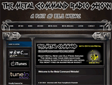 Tablet Screenshot of metalcommand.net